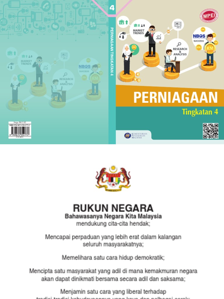 Buku Teks Perniagaan Tingkatan 4 / Buku Teks Digital Subjek Perniagaan