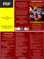 V Simpósio Nacional Educação e Protecção Face às Toxicodependência(s)