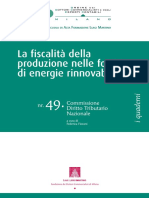 N 49 - La Fiscalita Della Produzione Nelle Fonti Di Energia Rinnovabile PDF