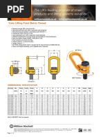 Yoke Lifting Point Metric Thread 15052019