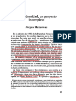 La Posmodernidad Hal Foster (HABERMAS) PDF 18 35