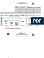 Calendário matematica