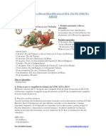 Feriados Nacionales y días no laborables para el 2011