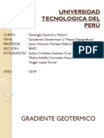 Gradiente Geptérmico y Mapas Topográficos