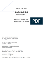 Tks-335 Slide Pertemuan 11 Sambungan Gigi