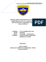 Kertas Kerja Kejohanan Olahraga Komstar Kali Ke 13 2019