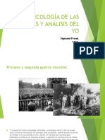 Freud analiza la psicología de las masas y el yo en 1921 tras las guerras mundiales