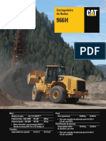 Carregadeira CAT 966H PDF