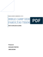 (TUGAS AGAMA) LAPORAN DAN CATATAN KEGIATAN (Victoria Lamia)