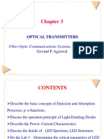 Optical Transmitters: Fiber-Optic Communications Systems, Third Edition