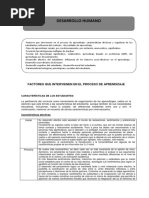 Características de Los Estudiantes