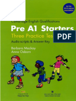 Collins 2018 - Pre A1 Starters - Three Practice Tests - Answer Key PDF