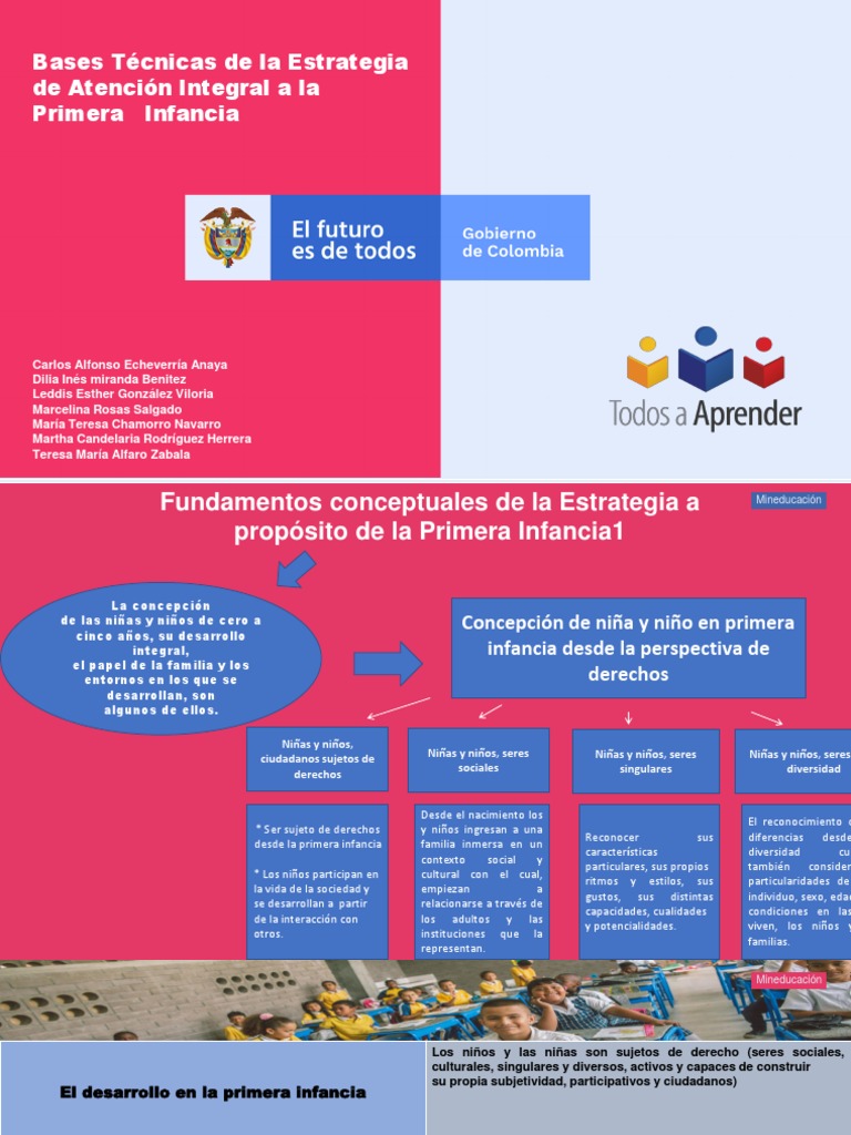 Atención Integral en la Primera Infancia | PDF | Familia | Educación de ...