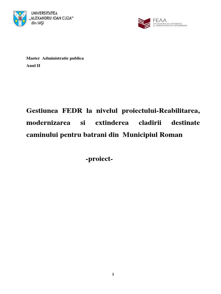 Proiect | PDF