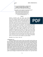 Akibat Gempa Padang 2009 Menggunakan Metode Semi Empiric: Back Analysis Fenomena Likuifaksi