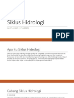 Siklus Hidrologi ISTN