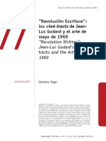 "Revolución Escritura": Los Ciné-Tracts de Jean - Luc Godard y El Arte de Mayo de 1968