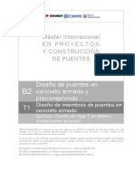Ej2.1.3 Diseño de Viga T en Tablero Simplemente Apoyado PDF