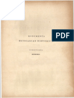 Magyar Történelmi Évkönyvek És Naplók A XVI-XVIII. Századokból