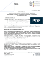 Procedura CONVOCARE SI TRANSMITERE HOTARARI CA.docx