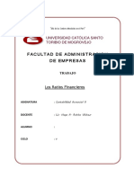 Los Ratios Financieros - Gestion Financiera IX