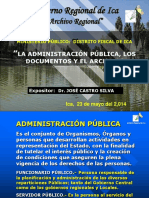 La Adm Pública, los documentos y el archivo.ppt