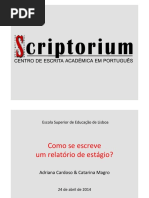Como se escreve um relatório de estágio.pdf