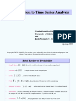 Introduction To Time Series Analysis: Gloria González-Rivera and Jesús Gonzalo U. Carlos III de Madrid