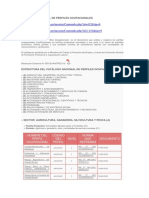 Catálogo Nacional de Perfiles Ocupacionales