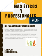 Dilemas Éticos y Profesionales 