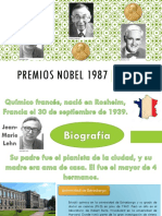 Premios Nobel 1987