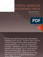 Karakteristik Arsitektur Tradisional Papua