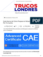 Advanced (CAE)_ Prepararlo Por Tu Cuenta (Guía Definitiva)