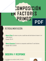 Descomposición en Factores Primos