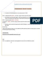 FICO - GST Configuration Document