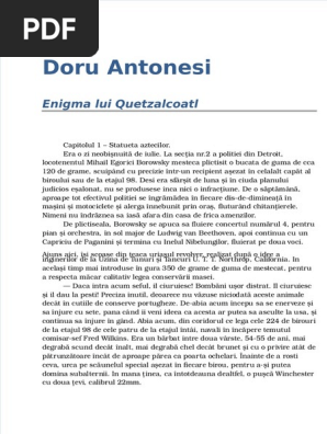 Dokumen Tips Doru Antonesi Enigma Lui Quetzalcoatl Xyz