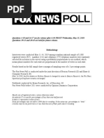 Fox May 2019 National Topline May 15 Release