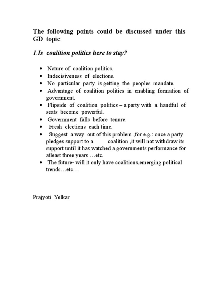 GD - Topic With Details | PDF | Economics | Non Governmental Organization
