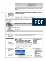 School Grade Level Teacher Learning Area Time & Dates Quarter I. Objectives