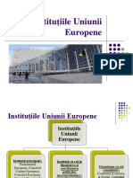C 6 SemII Curs 4 Institutiile Uniunii Europene