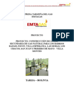 Proyecto CONSTRUCCION DE LA RED SECUNDARIA DE GAS NATURAL PARA LOS BARRIOS DEL EX PARQUE INDUSTRIAL 2018.doc