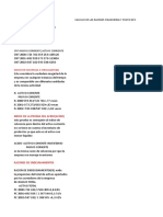 Calculo de Razones Financieras