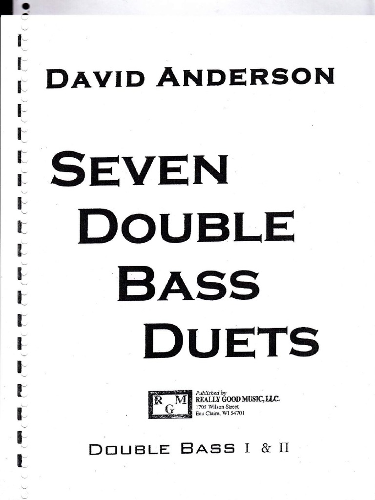Dave Anderson Duets PDF