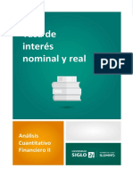 Tasa de Interés Nominal y Real