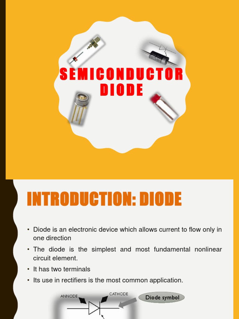 Diode Fundamentals and Applications | PDF | Diode | P–N Junction