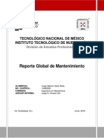 Reporte Final de Mantenimiento Chacon PDF