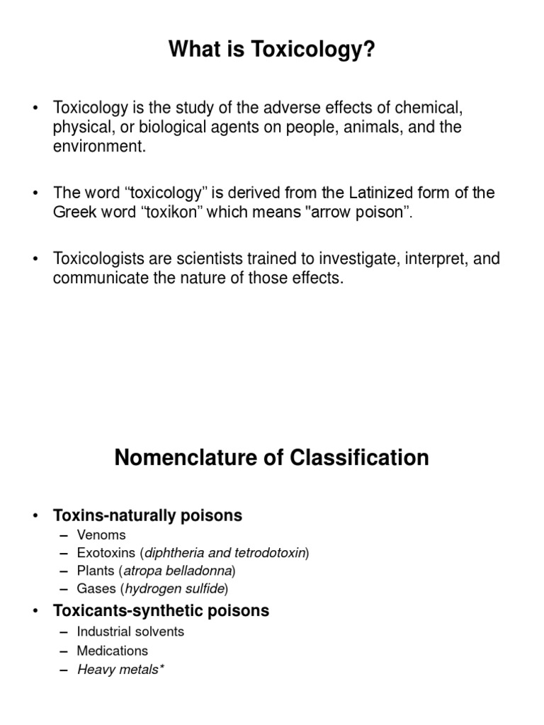 Overview of Toxicology Principles | PDF | Toxicity | Mercury (Element)