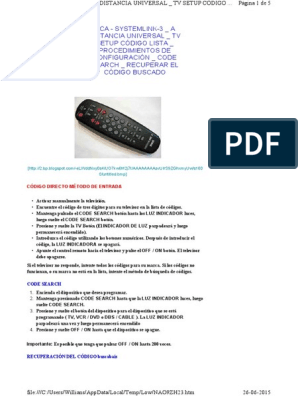Manual Control Systemlink3 | PDF | Control remoto | manufacturados