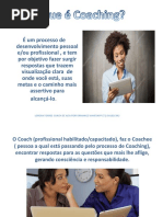Slide o Que é Coaching