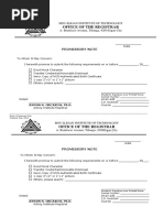 Form 4, Promissory Note PDF